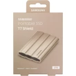 Kép 1/6 - SAMSUNG T7 SHIELD USB-C 3.2 GEN 2 KÜLSŐ SSD MEGHAJTÓ 2TB BÉZS