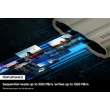 Kép 6/7 - SAMSUNG T7 SHIELD USB-C 3.2 GEN 2 KÜLSŐ SSD MEGHAJTÓ 2TB FEKETE