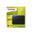 Kép 2/6 - TOSHIBA CANVIO BASICS 2,5 COL USB 3.0 KÜLSŐ MEREVLEMEZ 2TB FEKETE