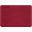 Kép 1/4 - TOSHIBA CANVIO ADVANCE 2,5 COL USB 3.2 GEN 1 KÜLSŐ MEREVLEMEZ 4TB PIROS