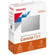 Kép 1/8 - TOSHIBA CANVIO FLEX 2,5 COL USB 3.0 KÜLSŐ MEREVLEMEZ 4TB EZÜST