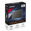 Kép 1/6 - TOSHIBA CANVIO GAMING 2,5 COL USB 3.0 KÜLSŐ MEREVLEMEZ 1TB FEKETE