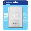 Kép 1/4 - VERBATIM USB 3.0 HDD 2,5 STORE N GO 1TB EZÜST