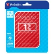 Kép 1/4 - VERBATIM USB 3.0 HDD 2,5 STORE N GO G2 1TB PIROS