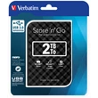 Kép 1/5 - VERBATIM USB 3.0 HDD 2,5 STORE N GO G2 2TB FEKETE