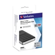 Kép 1/6 - VERBATIM STORE N GO SECURE 2,5 COL USB 3.1 TYPE-C KÓDZÁRAS KÜLSŐ MEREVLEMEZ 1TB