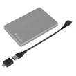 Kép 3/6 - VERBATIM STORE N GO ALU SLIM 2,5 COL USB 3.2 KÜLSŐ MEREVLEMEZ 2TB SZÜRKE