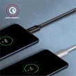 Kép 5/8 - AXAGON FONOTT SZÖVET USB 3.2 GEN 1 USB-C/USB-C GYORSTÖLTŐ ADATKÁBEL PD 2.0/3.0 QC 2.0/3.0/4.0 3A 60W 5 Gb/s 1m FEKETE
