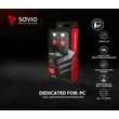 Kép 4/8 - SAVIO GCL-04 GAMING FOR PC RÉZ HDMI-HDMI KÁBEL 2.0 ARANYOZOTT FONOTT NYLON PIROS/FEKETE 3m