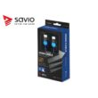 SAVIO GCL-05 GAMING FOR PLAYSTATION RÉZ HDMI-HDMI KÁBEL 2.0 ARANYOZOTT FONOTT NYLON KÉK/FEKETE 3m