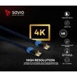 Kép 6/8 - SAVIO GCL-05 GAMING FOR PLAYSTATION RÉZ HDMI-HDMI KÁBEL 2.0 ARANYOZOTT FONOTT NYLON KÉK/FEKETE 3m