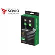 Kép 2/8 - SAVIO GCL-06 GAMING FOR XBOX RÉZ HDMI-HDMI KÁBEL 2.0 ARANYOZOTT FONOTT NYLON ZÖLD/FEKETE 3m