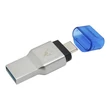 Kép 2/3 - KINGSTON MOBILELITE DUO 3C USB 3.1/USB-C MEMÓRIAKÁRTYA OLVASÓ
