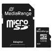 Kép 2/4 - MEDIARANGE MICRO SDHC 16GB + ADAPTER CLASS 10