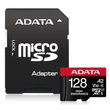 Kép 1/2 - ADATA HIGH ENDURANCE MICRO SDXC 128GB + ADAPTER CLASS 10 UHS-I U3 A2 V30 100/85 MB/s