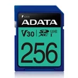 Kép 2/2 - ADATA PREMIER PRO SDXC 256GB CLASS 10 UHS-I U3 V30 100/80 MB/s