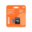 Kép 1/2 - ADATA MICRO SDHC 32GB + ADAPTER CLASS 10 UHS-I U1 A1 V10 (100 MB/s OLVASÁSI SEBESSÉG)