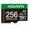 Kép 8/9 - ADATA SPEED PLUS MICRO SDXC 256GB + ADAPTER CLASS 10 UHS-I U3 V30 180/160 MB/s