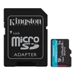 Kép 2/3 - KINGSTON CANVAS GO PLUS MICRO SDXC 1TB + ADAPTER CLASS 10 UHS-I U3 A2 V30 170/90 MB/s