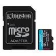 KINGSTON CANVAS GO PLUS MICRO SDXC 512GB + ADAPTER CLASS 10 UHS-I U3 A2 V30 170/90 MB/s
