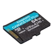 Kép 3/3 - KINGSTON CANVAS GO PLUS MICRO SDXC 64GB CLASS 10 UHS-I U3 A2 V30 170/70 MB/s