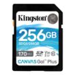 KINGSTON CANVAS GO PLUS SDXC 256GB CLASS 10 UHS-I U3 A2 V30 170/90 MB/s