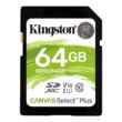 KINGSTON CANVAS SELECT PLUS SDXC 64GB CLASS 10 UHS-I U1 V10 100/10 MB/s