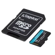 Kép 2/3 - KINGSTON CANVAS GO PLUS MICRO SDXC 1TB + ADAPTER CLASS 10 UHS-I U3 A2 V30 200/160 MB/s