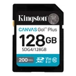 Kép 1/3 - KINGSTON CANVAS GO PLUS SDXC 128GB CLASS 10 UHS-I U3 A2 V30 200/90 MB/s