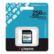 Kép 3/3 - KINGSTON CANVAS GO PLUS SDXC 256GB CLASS 10 UHS-I U3 A2 V30 200/160 MB/s
