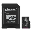 Kép 1/3 - KINGSTON CANVAS SELECT PLUS MICRO SDXC 512GB + ADAPTER CLASS 10 UHS-I U3 A1 V30 (150/85 MB/s)