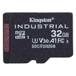 Kép 2/3 - KINGSTON INDUSTRIAL GRADE MICRO SDHC 32GB CLASS 10 UHS-I U3 A1 V30 100/80 MB/s