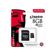 Kép 1/3 - KINGSTON INDUSTRIAL GRADE MICRO SDHC 8GB + ADAPTER CLASS 10 UHS-I U3 A1 V30 100/80 MB/s