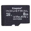 Kép 2/3 - KINGSTON INDUSTRIAL GRADE MICRO SDHC 8GB CLASS 10 UHS-I U3 A1 V30 100/80 MB/s