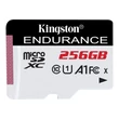 Kép 2/3 - KINGSTON HIGH ENDURANCE MICRO SDXC 256GB CLASS 10 UHS-I U1 A1 95/45 MB/s