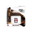 Kép 1/3 - KINGSTON CANVAS REACT PLUS SDXC 256GB CLASS 10 UHS-II U3 V90 300/260 MB/s