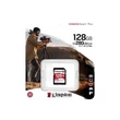 Kép 1/3 - KINGSTON CANVAS REACT PLUS SDXC 128GB CLASS 10 UHS-II U3 V60 280/100 MB/s