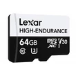 Kép 3/3 - LEXAR HIGH ENDURANCE MICRO SDXC 64GB CLASS 10 UHS-I U3 V30 100/35 MB/s