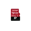 Kép 2/3 - PATRIOT EP MICRO SDXC 512GB + ADAPTER CLASS 10 UHS-I U3 A1 V30 100/80 MB/s