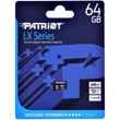 Kép 3/3 - PATRIOT LX SERIES MICRO SDXC 64GB CLASS 10 UHS-I U1 (90 MB/s OLVASÁSI SEBESSÉG)