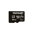 Kép 1/3 - PATRIOT LX SERIES MICRO SDXC 64GB CLASS 10 UHS-I U1 (90 MB/s OLVASÁSI SEBESSÉG)