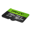 PNY ELITE-X MICRO SDXC 256GB + ADAPTER CLASS 10 UHS-I U3 A1 V30 100/90 MB/s