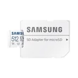 Kép 2/3 - SAMSUNG EVO PLUS (2021) MICRO SDXC 512GB + ADAPTER CLASS 10 UHS-I U3 A2 V30 (130 MB/s ADATÁTVITELI SEBESSÉG)