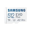 Kép 3/3 - SAMSUNG EVO PLUS (2021) MICRO SDXC 512GB + ADAPTER CLASS 10 UHS-I U3 A2 V30 (130 MB/s ADATÁTVITELI SEBESSÉG)