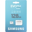 Kép 1/3 - SAMSUNG EVO PLUS (2024) MICRO SDXC 128GB + ADAPTER CLASS 10 UHS-I U3 A2 V30 (160 MB/s ADATÁTVITELI SEBESSÉG)