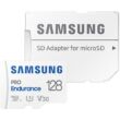 SAMSUNG PRO ENDURANCE MICRO SDXC 128GB + ADAPTER CLASS 10 UHS-I U3 V30 100/40 MB/s