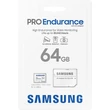Kép 1/4 - SAMSUNG PRO ENDURANCE MICRO SDXC 64GB + ADAPTER CLASS 10 UHS-I U1 V10 100/30 MB/s