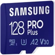 Kép 3/5 - SAMSUNG PRO PLUS (2021) MICRO SDXC 128GB CLASS 10 UHS-I U3 A2 V30 160/120 MB/s + USB 3.0 MEMÓRIAKÁRTYA OLVASÓ