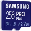 Kép 4/5 - SAMSUNG PRO PLUS (2021) MICRO SDXC 256GB CLASS 10 UHS-I U3 A2 V30 160/120 MB/s + USB 3.0 MEMÓRIAKÁRTYA OLVASÓ