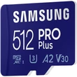 Kép 3/5 - SAMSUNG PRO PLUS (2021) MICRO SDXC 512GB CLASS 10 UHS-I U3 A2 V30 160/120 MB/s + USB 3.0 MEMÓRIAKÁRTYA OLVASÓ